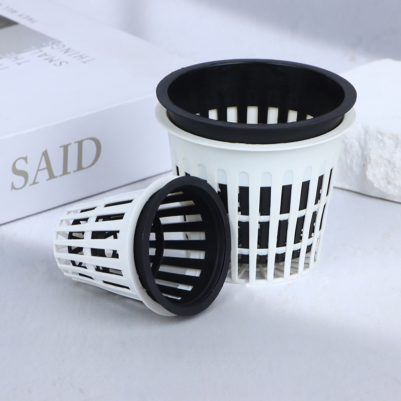 Black White Hydroponic Basket  - đánh giá và giá Net Pot 3 Inch