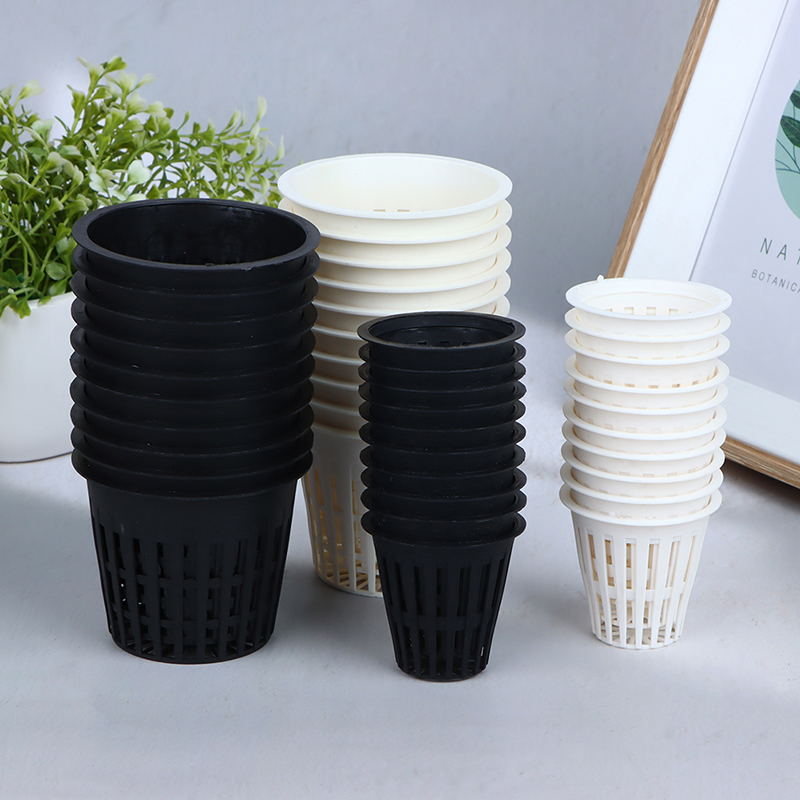 Black White Hydroponic Basket  - đánh giá và giá Net Pot 3 Inch