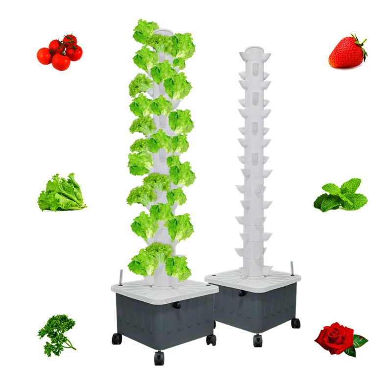 Home Garden Vertical Hydroponi - đánh giá và giá Hydroponic Tower Planter