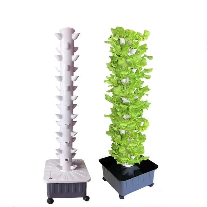 Home Garden Vertical Hydroponi - đánh giá và giá Hydroponic Tower Planter