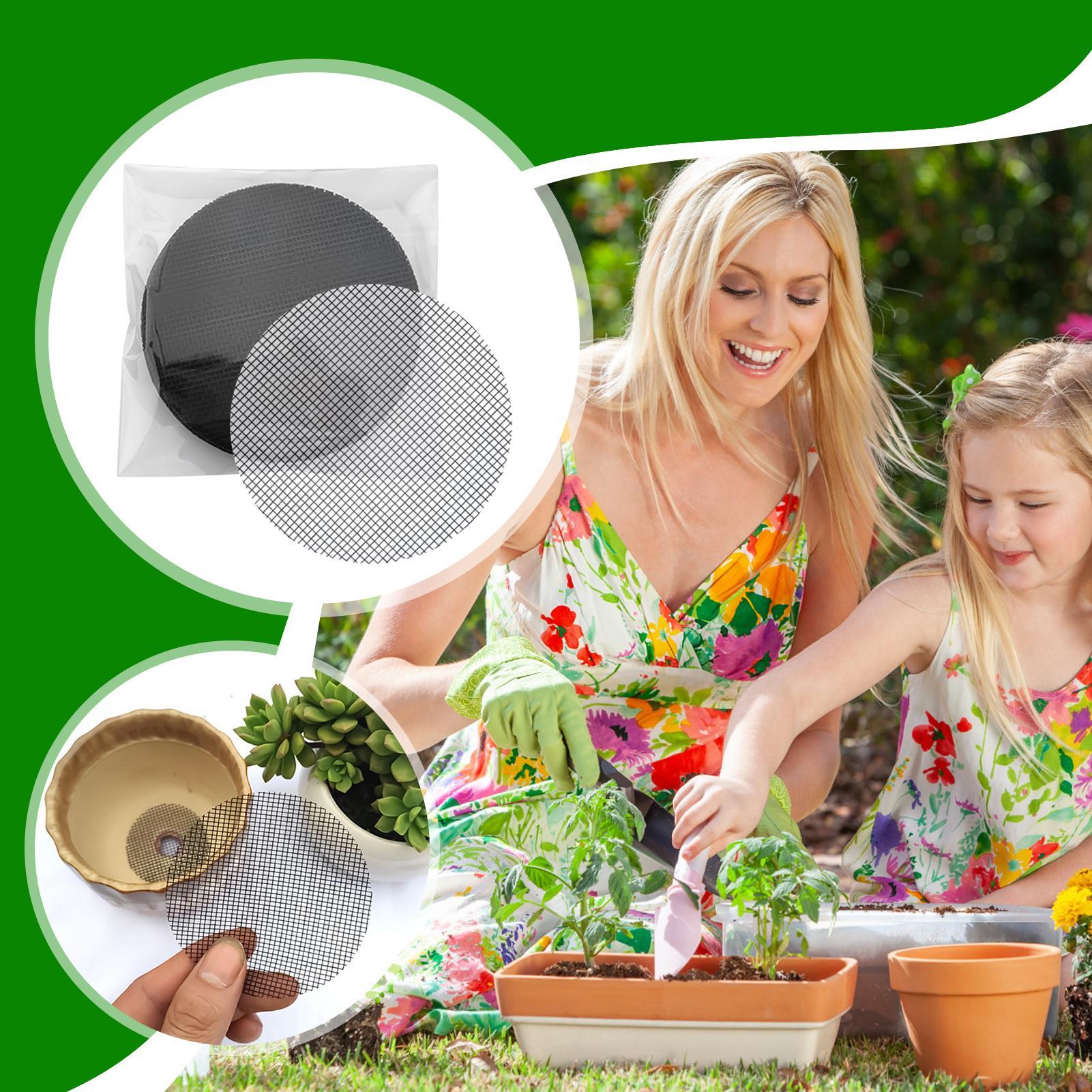 50-Piece Drainage Mesh Screen  - đánh giá và giá Net Pot 3 Inch